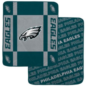 Philadelphia Eagles Pegasus 60” x 70” Reverse Block Double-Sided Ultra Cozy Blanket