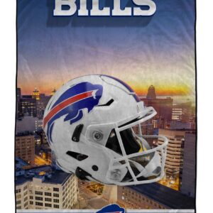 Buffalo BillsSkyline Series Helmet 66x95 Oversized Blanket