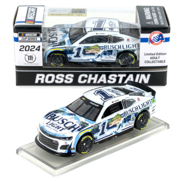 Ross Chastain Busch Light Fishing 1:64 Standard 2024 Diecast Car