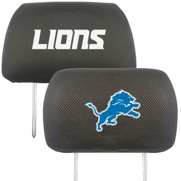 Detroit Lions Head Rest Cover - Image 3