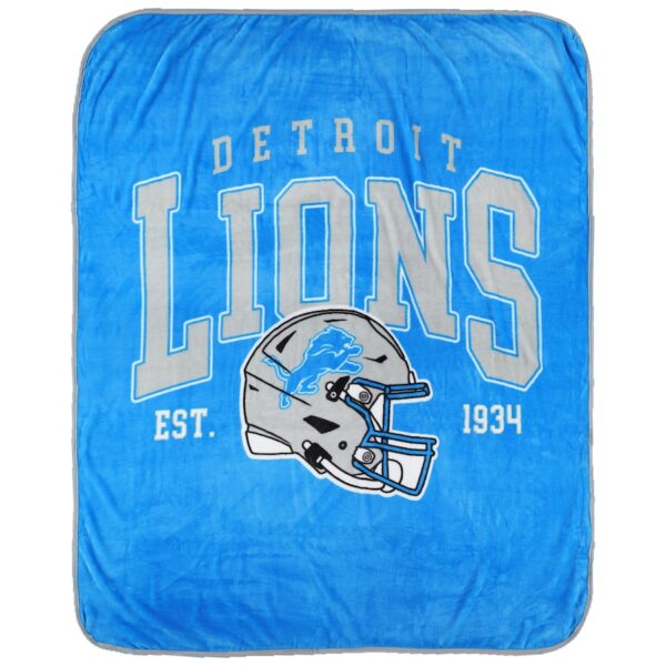 Detroit Lions Pegasus Vintage Arch Ultra Soft 50" x 60" Blanket