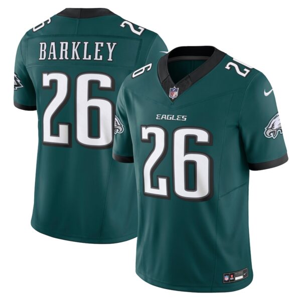 Saquon Barkley Philadelphia Eagles Nike Vapor F.U.S.E. Limited Jersey - Midnight Green - Image 2