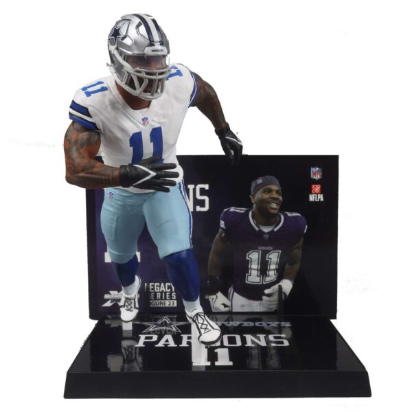 McFarlane Dallas Cowboys Sports Picks Football Micah Parsons Action Figure [White Jersey, Regular Version] - Image 3