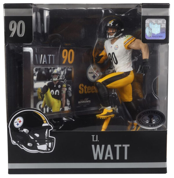 TJ Watt (Pittsburgh Steelers) NFL 7" Figure McFarlane CHASE - Image 5