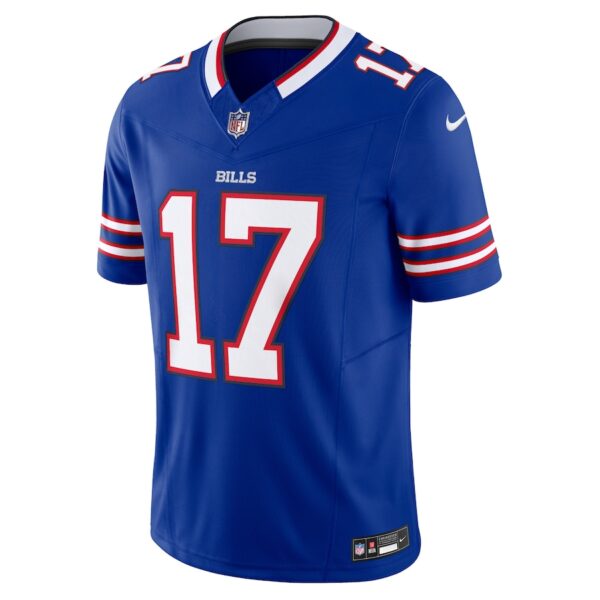 Buffalo Bills Josh Allen Nike Blue Vapor F.U.S.E. Limited Jersey - Image 3