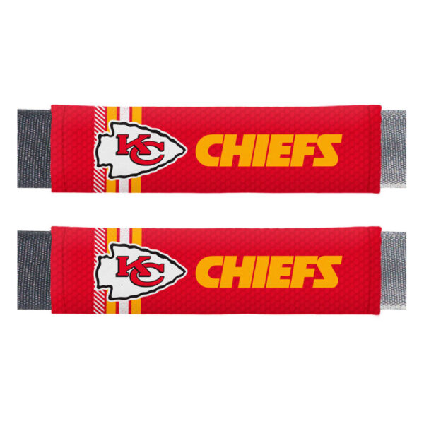 Kansas City Chiefs Team Color Rally Seatbelt Pad - 2 Pieces