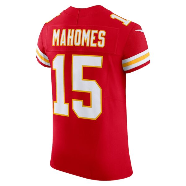 Patrick Mahomes Kansas City Chiefs Nike Vapor F.U.S.E. Elite Jersey - Red - Image 4