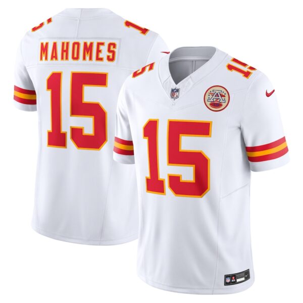 Patrick Mahomes Kansas City Chiefs Nike Vapor F.U.S.E. Limited Jersey - White - Image 2