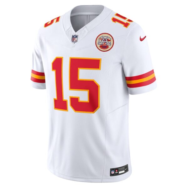 Patrick Mahomes Kansas City Chiefs Nike Vapor F.U.S.E. Limited Jersey - White - Image 3