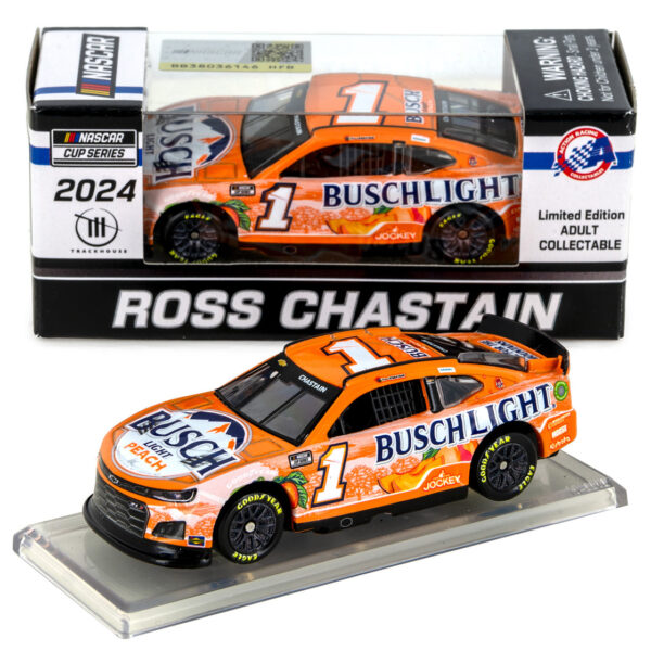 Ross Chastain Busch Light Peach 1:64 Standard 2024 Diecast Car