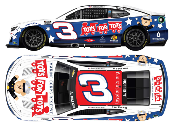 AUSTIN DILLON 2024 TOYS FOR TOTS 1:64 DIECAST