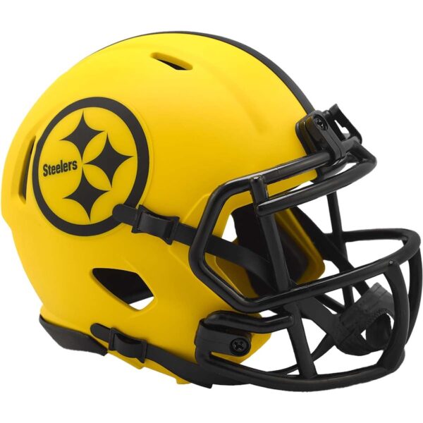 Pittsburgh Steelers Riddell Rave Speed Mini Helmet - Image 3