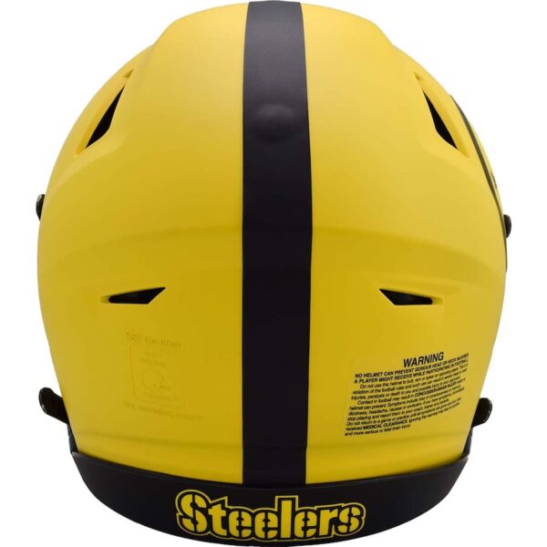 Pittsburgh Steelers Riddell Rave Speed Flex Authentic Helmet - Image 4