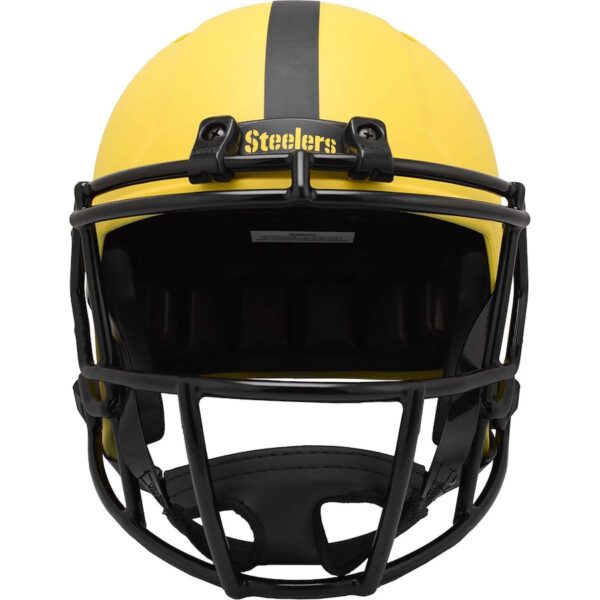 Pittsburgh Steelers Riddell Rave Speed Replica Helmet - Image 3