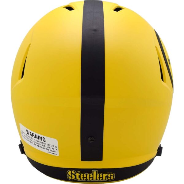 Pittsburgh Steelers Riddell Rave Speed Replica Helmet - Image 4