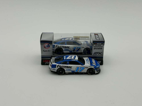 Chris Buescher 2025 Fastenal 1:64 Nascar Diecast - FOIL NUMBER DIECAST - Image 4