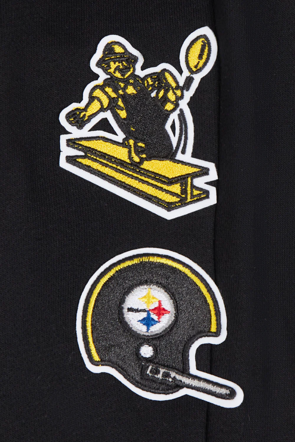 PITTSBURGH STEELERS PRO STANDARD BLK RETRO CLASSIC WOMEN'S SWEATPANT - Image 6
