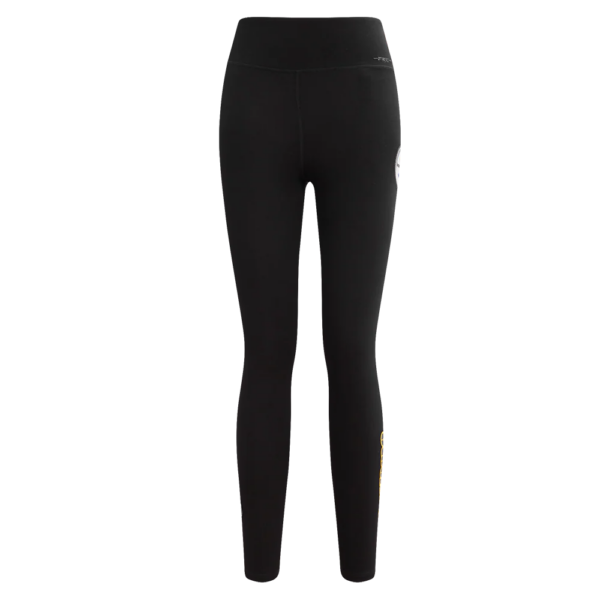 PITTSBURGH STEELERS PRO STANDARD BLK CLASSIC WOMEN'S JERSEY LEGGING - Image 3