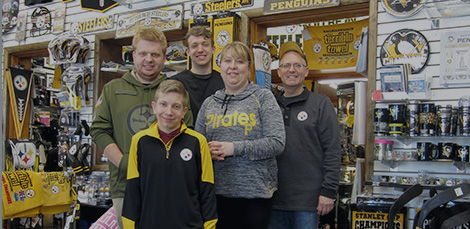 Staff of Crawford's Gift Shop