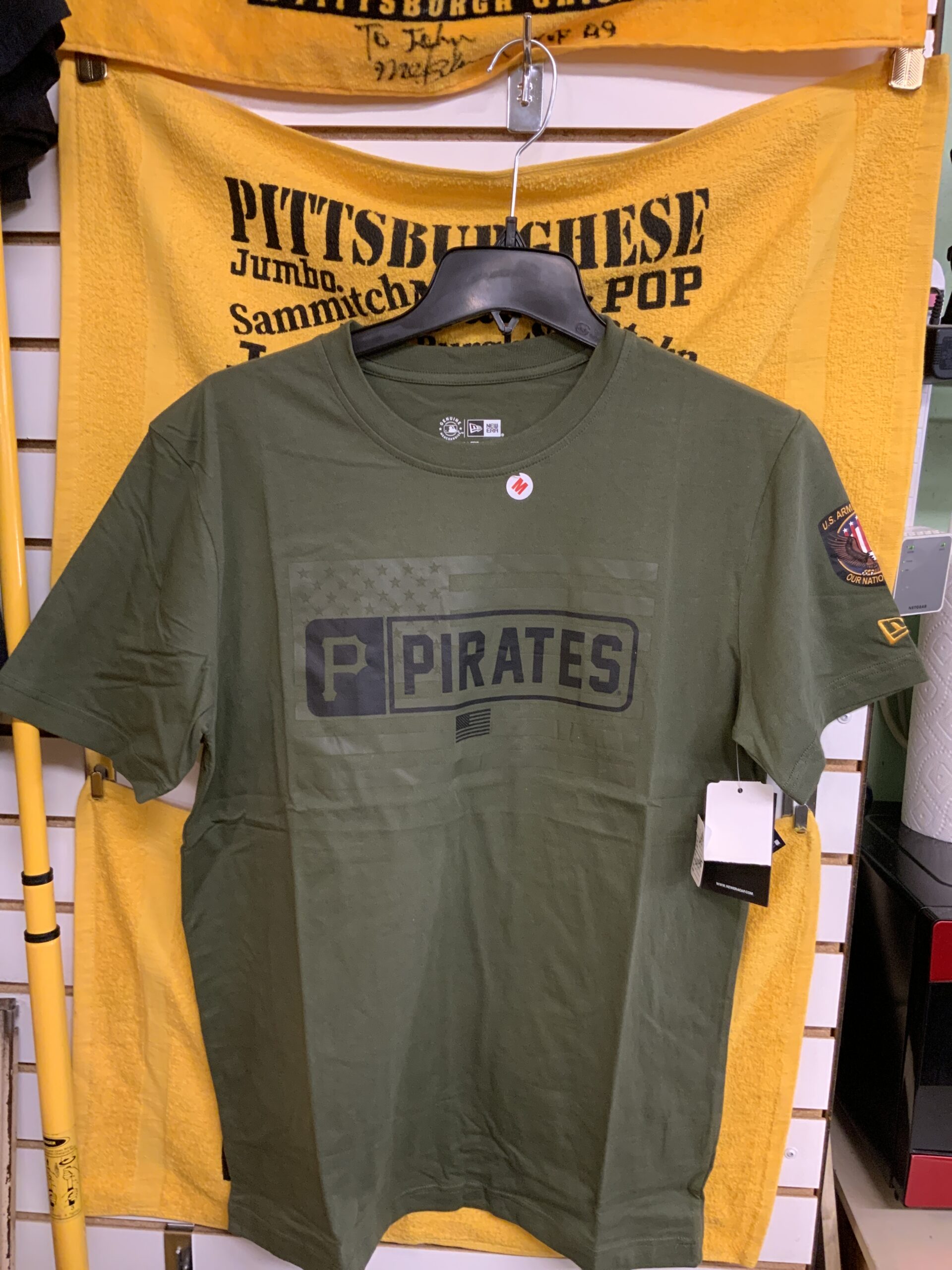 Pittsburgh Pirates Military Appreciation Green T-Shirt #3