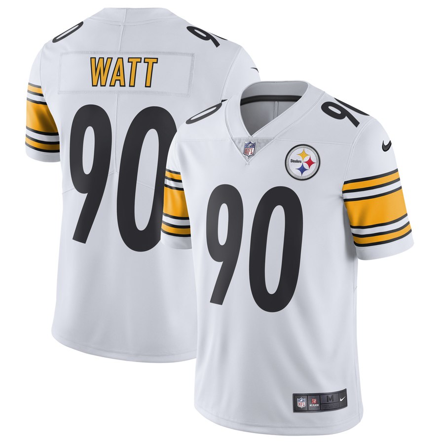 steelers white out jersey