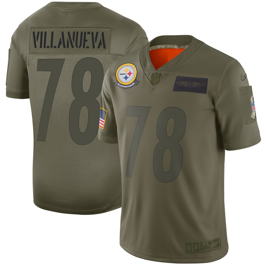 Alejandro Villanueva Pittsburgh Steelers Game Jersey